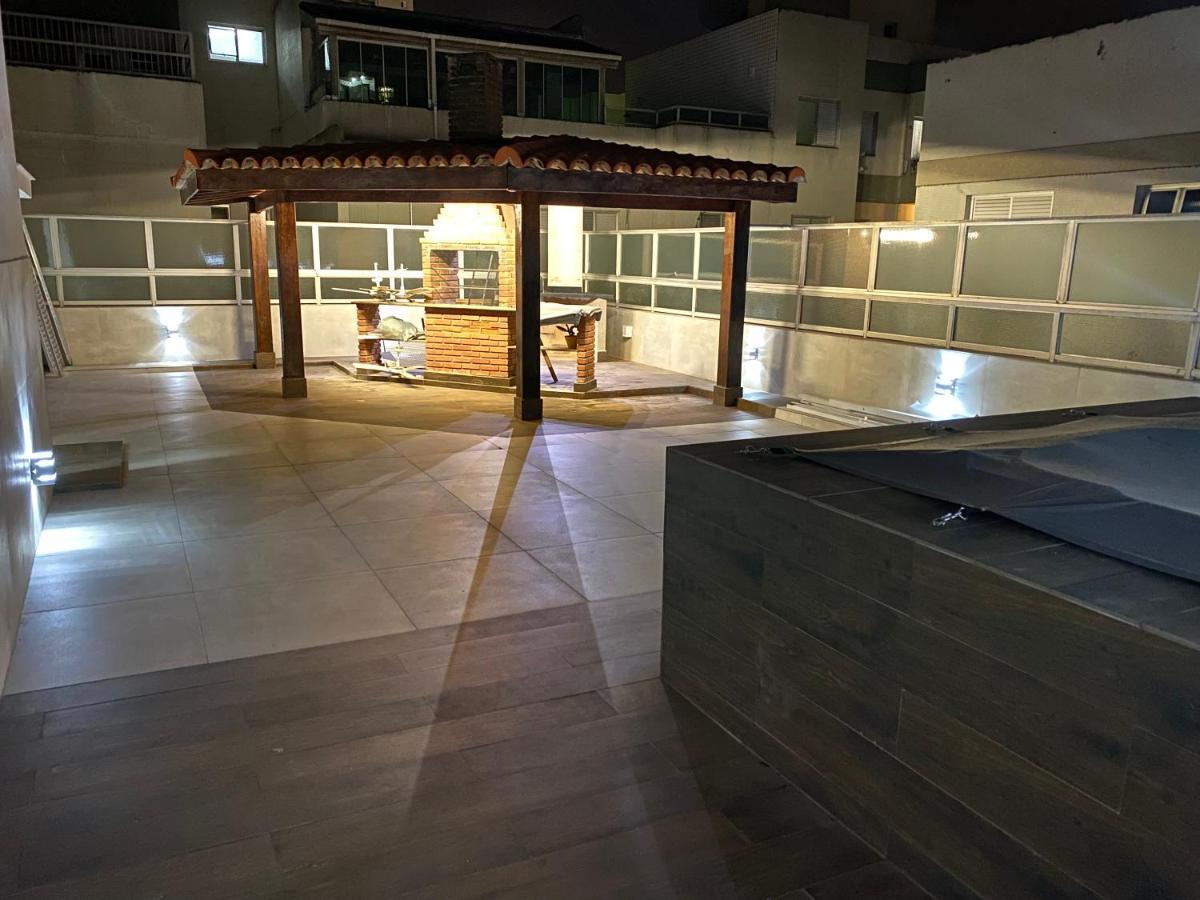Cobertura Guaruja Apto Com Jacuzzi E Churrasqueira Экстерьер фото